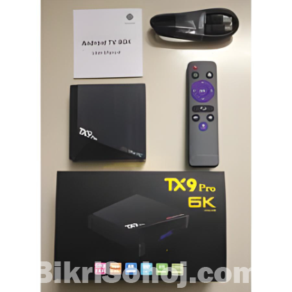 TX9 Pro 8GB + 128GB Android Smart TV Box